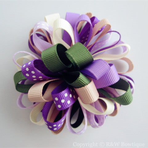 Cubbly Lambs Loopy Hair Bow