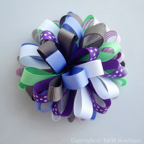 Dance Team Loopy Hair Bow