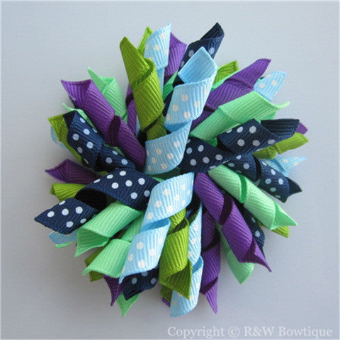 Enchanted Garden Korker Hair Bow