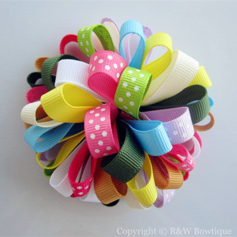 Fairy Fashionable Loopy Hair Bow 