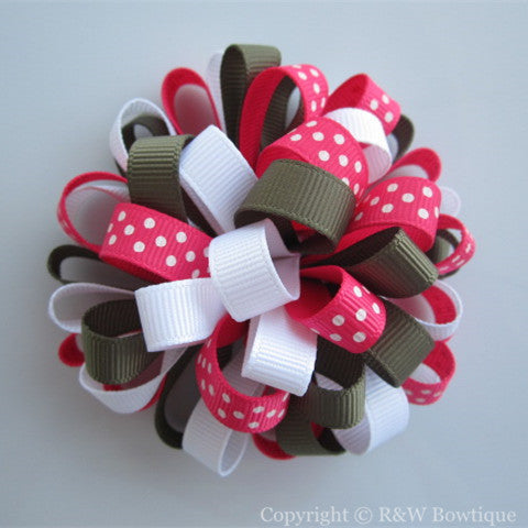 Flower Bazaar Loopy Hair Bow