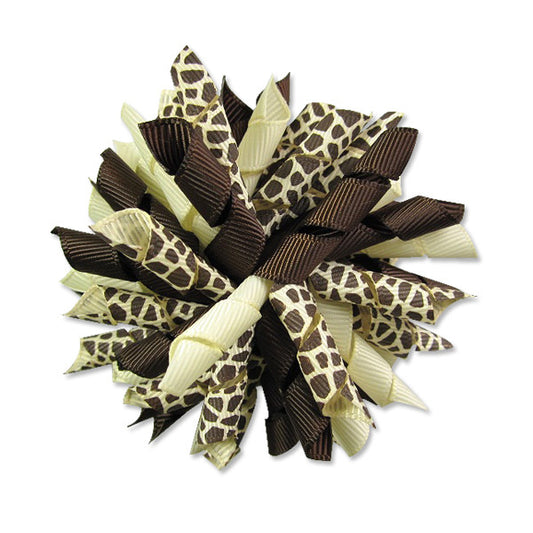 Giraffe Korker Hair Bow