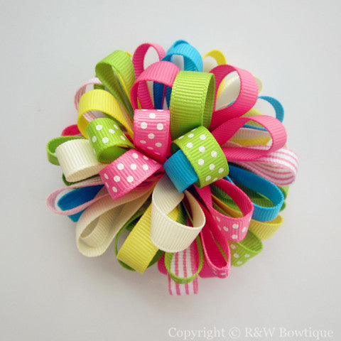 Holiday Gifts Loopy Hair Bow