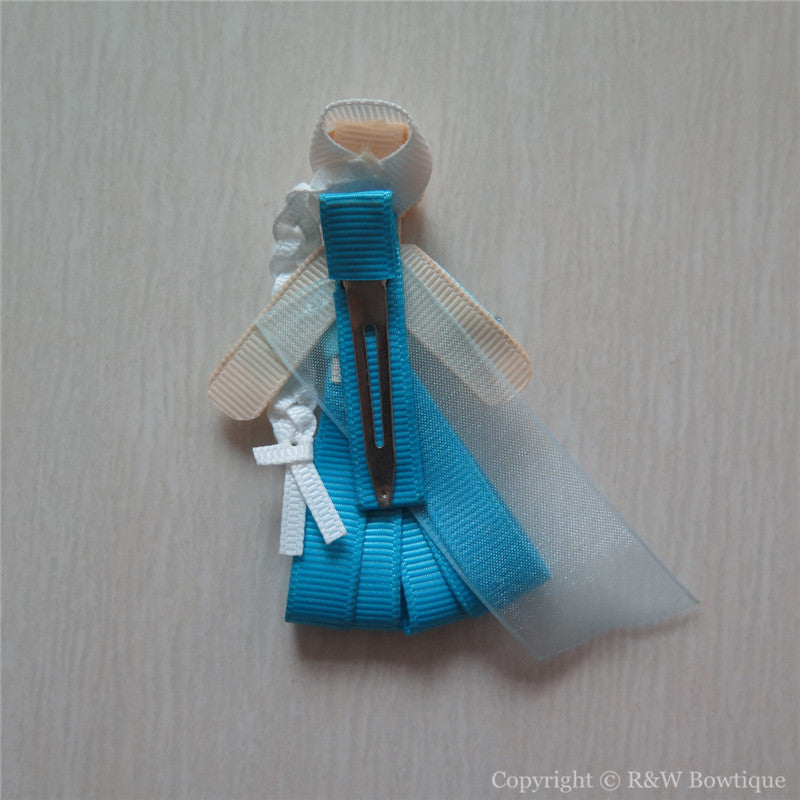 Frozen Elsa #A Sculptured Hair Clip