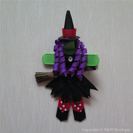 Witch #A Sculptured Hair Clip