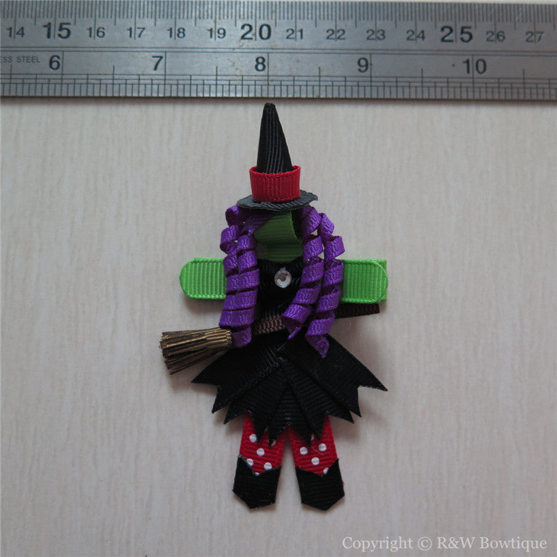 Witch #A Sculptured Hair Clip