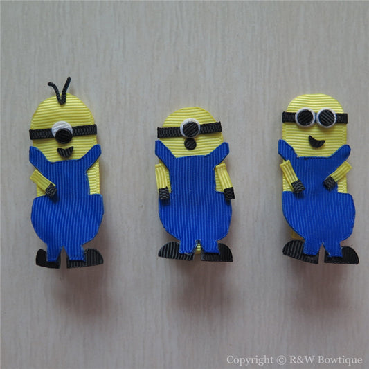 Minions Sculptured Hair Clip