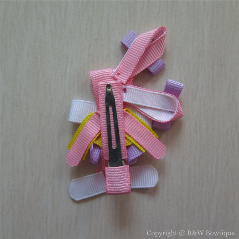 Easter Bunny #D Sculptured Hair Clip