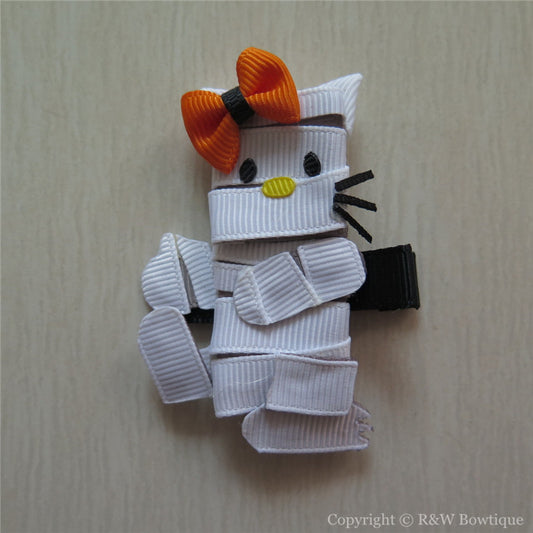 Mummy Kitty Sculptured Hair Clip