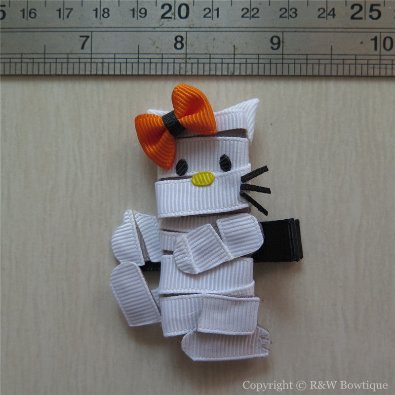 Mummy Kitty Sculptured Hair Clip