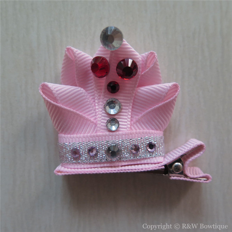 Princess Tiara Sculptured Hair Clip