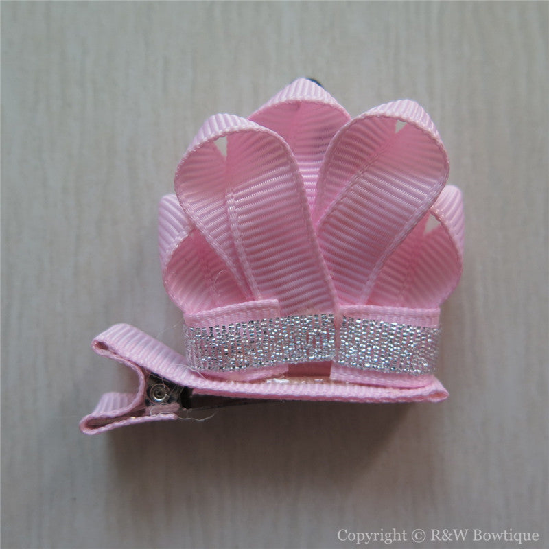 Princess Tiara Sculptured Hair Clip