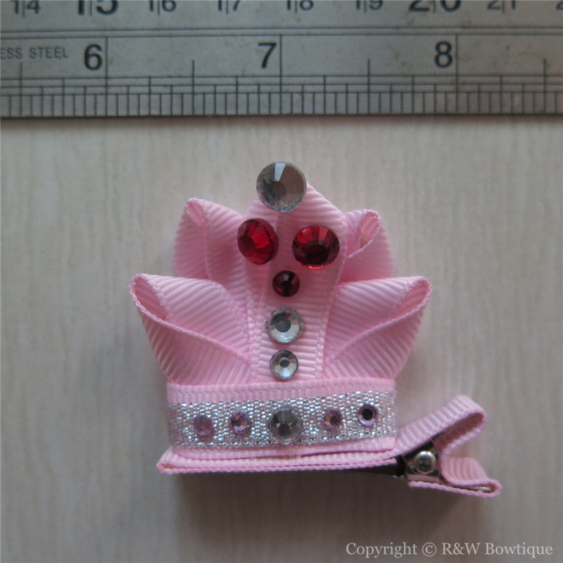 Princess Tiara Sculptured Hair Clip