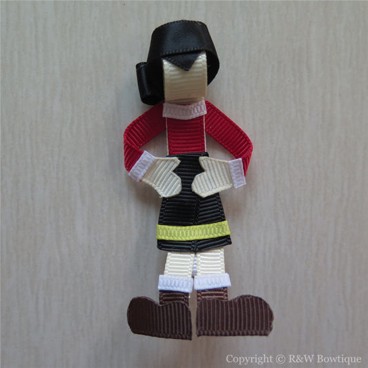 Olive Oyl Sculptured Hair Clip