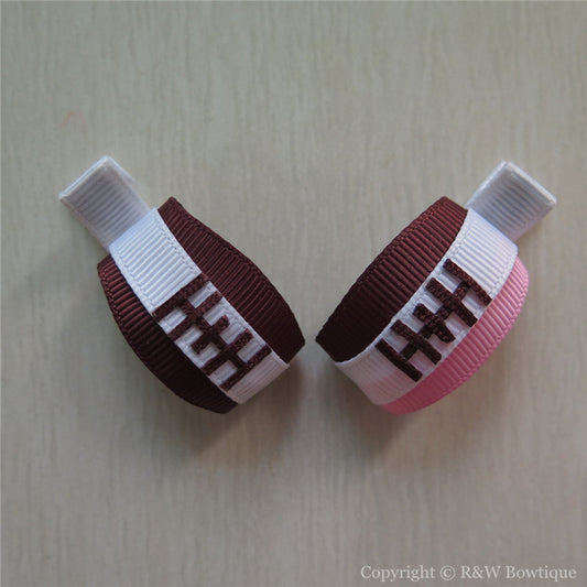 American Football Sculptured Hair Clip