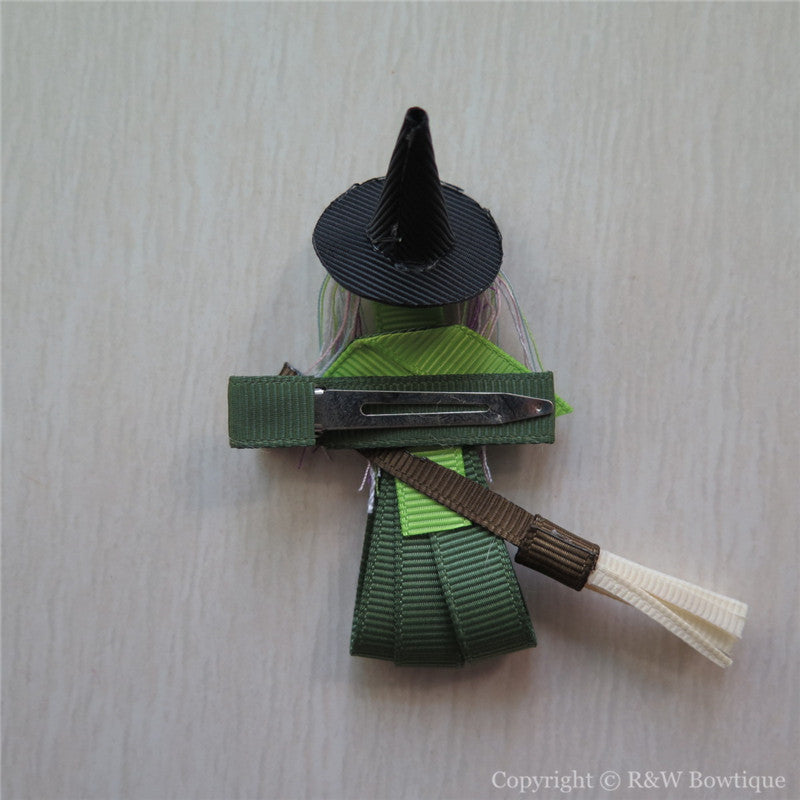 Witch #B Sculptured Hair Clip