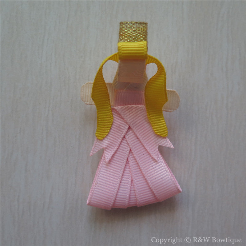 Princess Aurora #B Sculptured Hair Clip