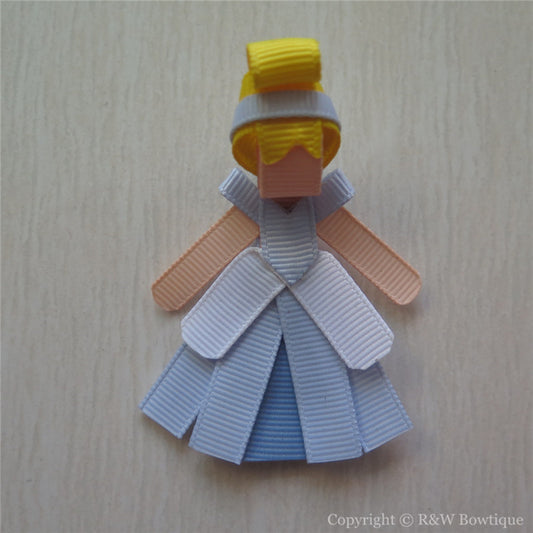 Princess Cinderella #B Sculptured Hair Clip