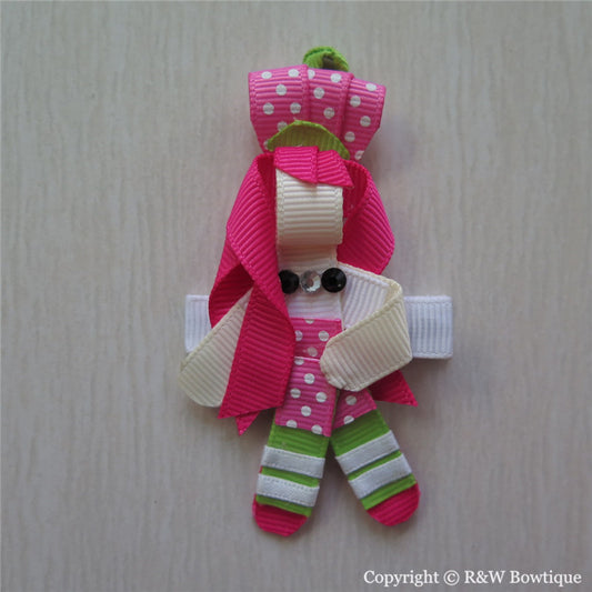 Strawberry Shortcake Sculptured Hair Clip