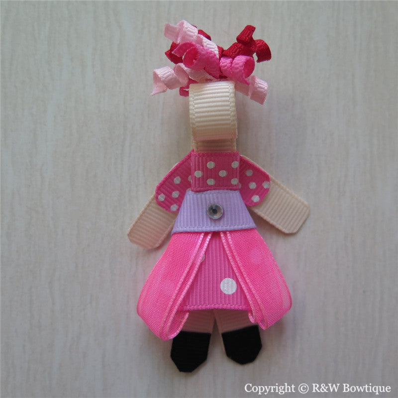 Fancy Nancy #A Sculptured Hair Clip