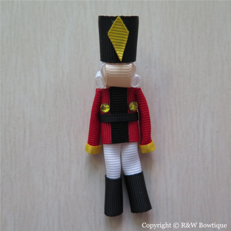 Nutcracker Sculptured Hair Clip