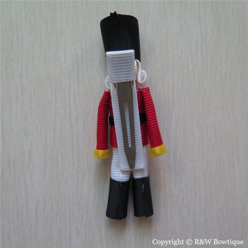 Nutcracker Sculptured Hair Clip