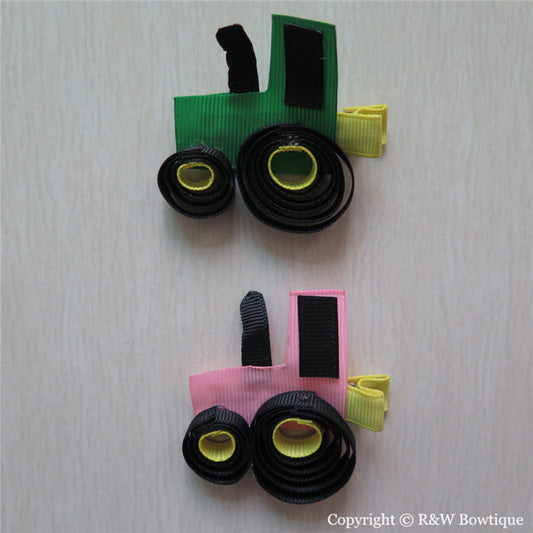 John Deere #A Sculptured Hair Clip