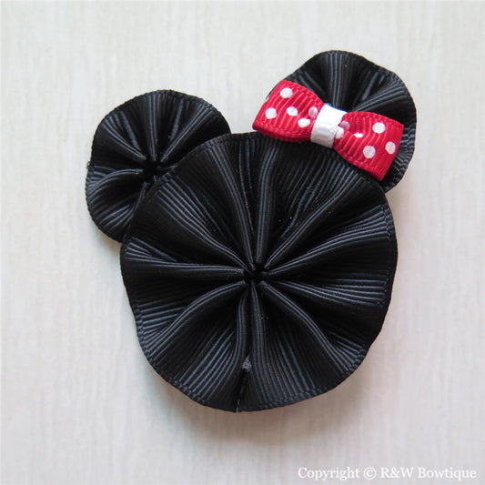 Minnie #B Sculptured Hair Clip