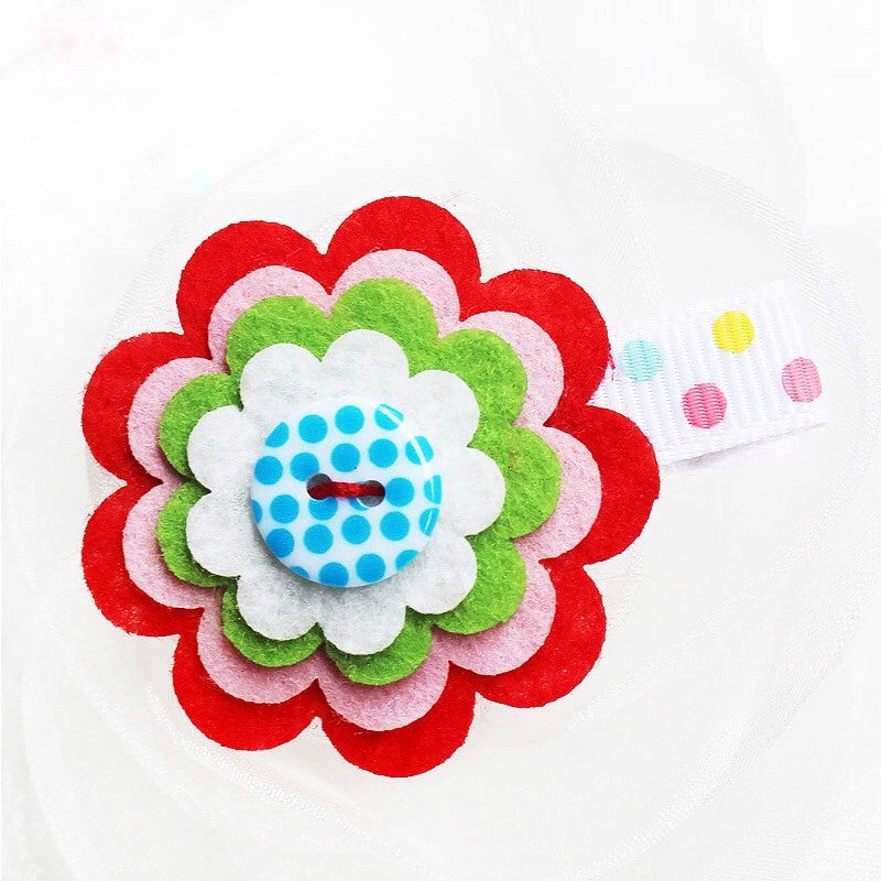 Felt & Embroidery - Mini Flower #A