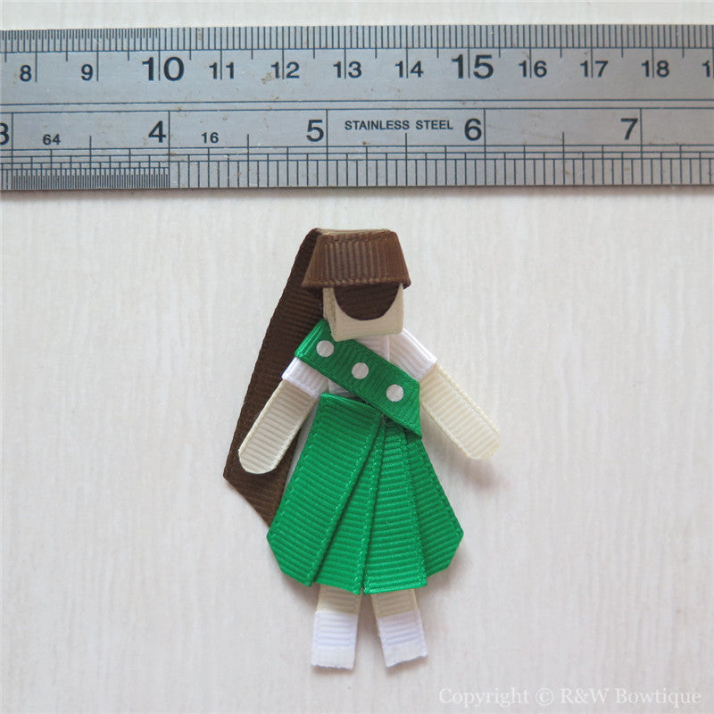 Girl Scouts #A Sculptured Hair Clip