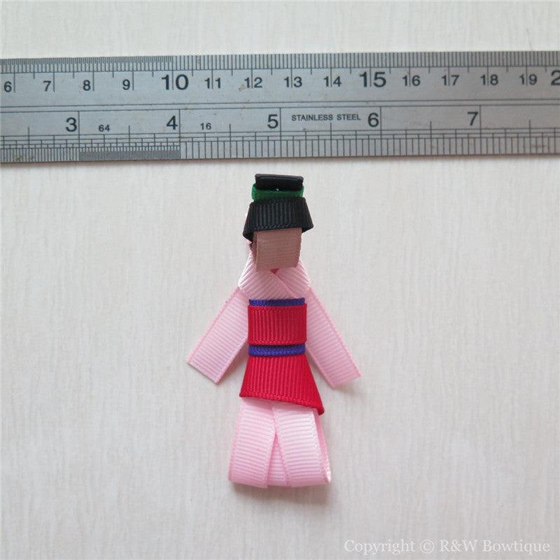 Princess Mulan #A Sculptured Hair Clip