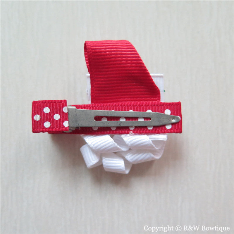 Santa Claus #A Sculptured Hair Clip