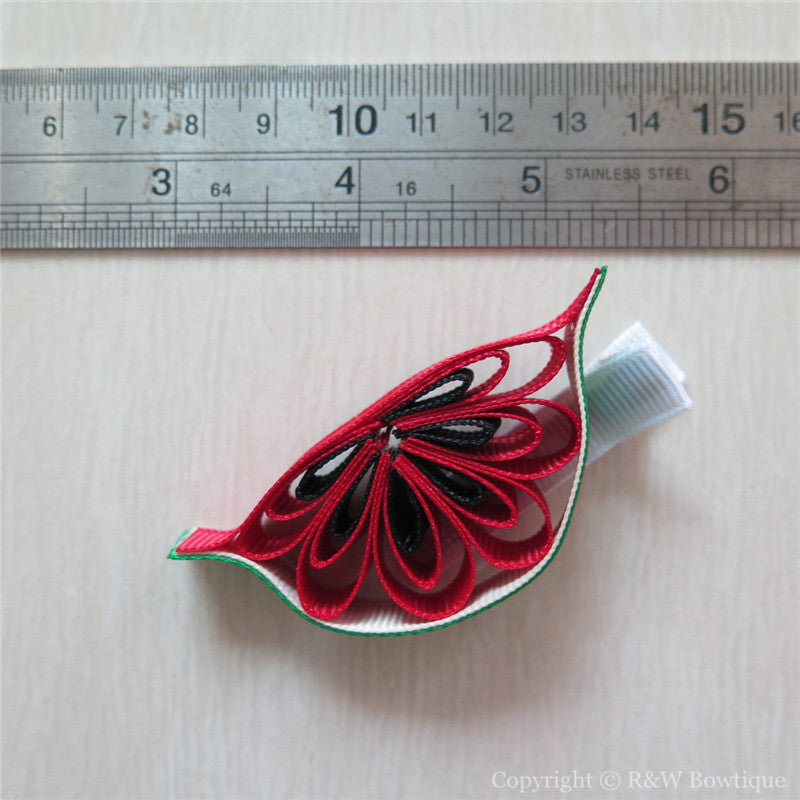 Watermelon #E Sculptured Hair Clip