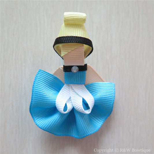 Princess Cinderella #C Sculptured Hair Clip