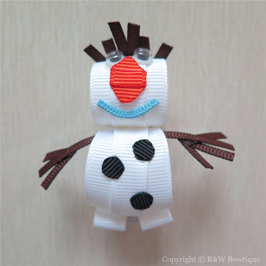 Frozen Olaf #C Sculptured Hair Clip