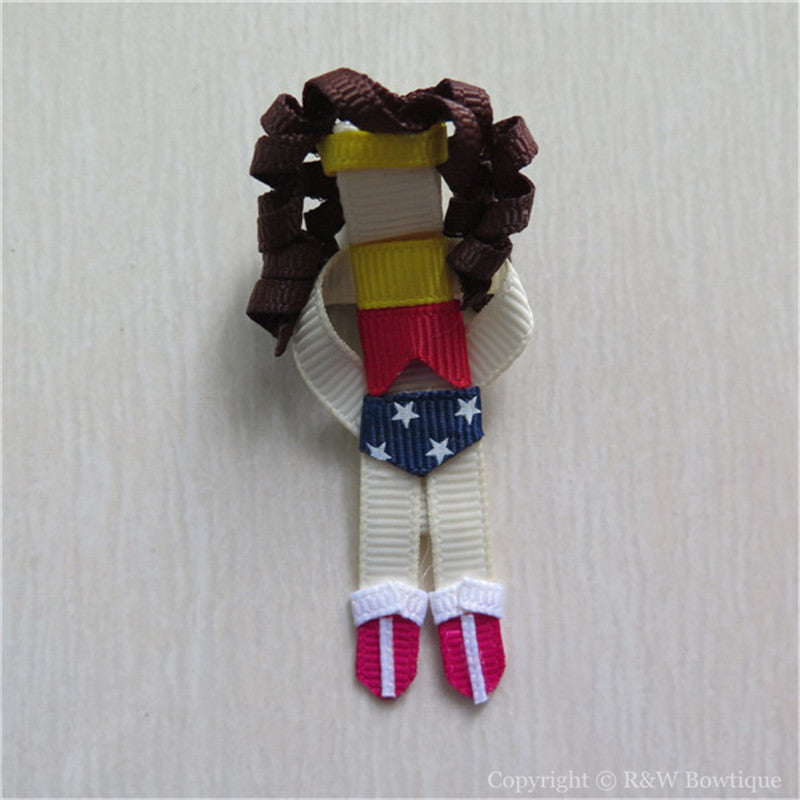 Wonder Woman Sculptured Hair Clip