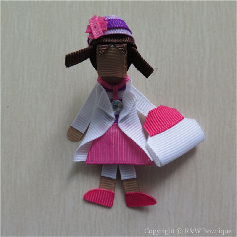 Doc McStuffins #B Sculptured Hair Clip