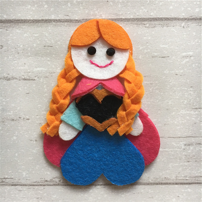 - Felt Princess Anna