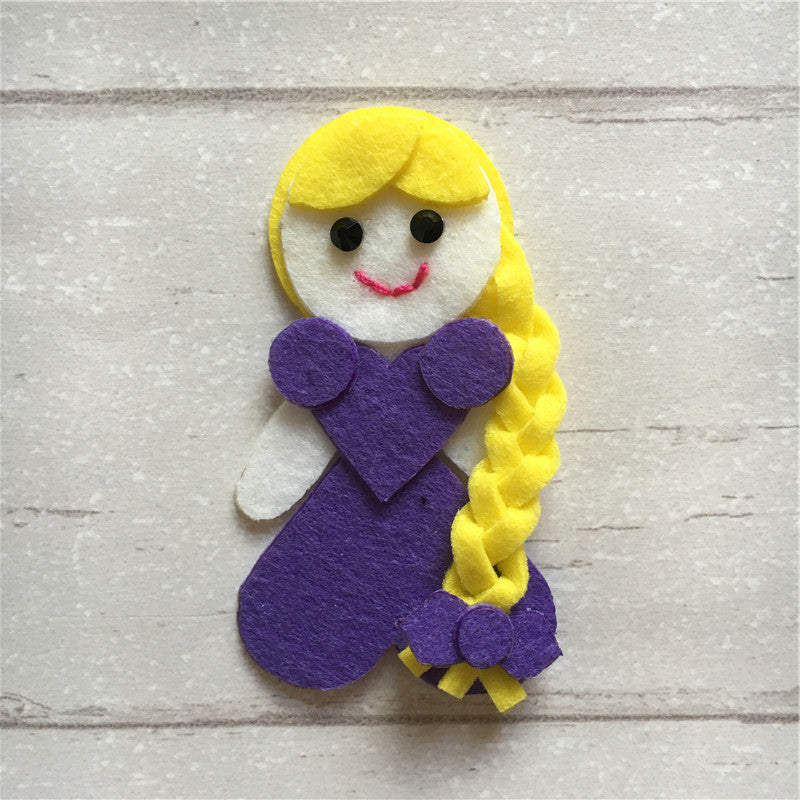 - Felt Princess Rapunzel