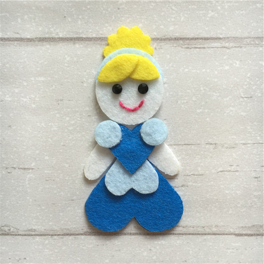 - Felt Princess Cinderella