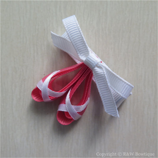 Ballet Shoes #C Sculptured Hair Clip