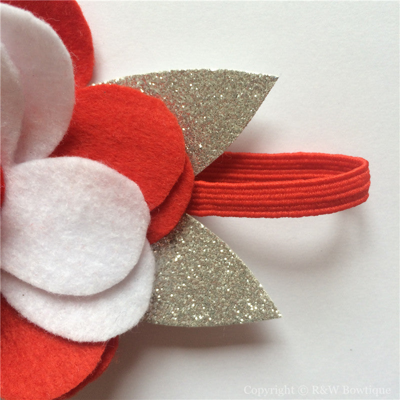 Candy Can Felt Flower Crown Headband