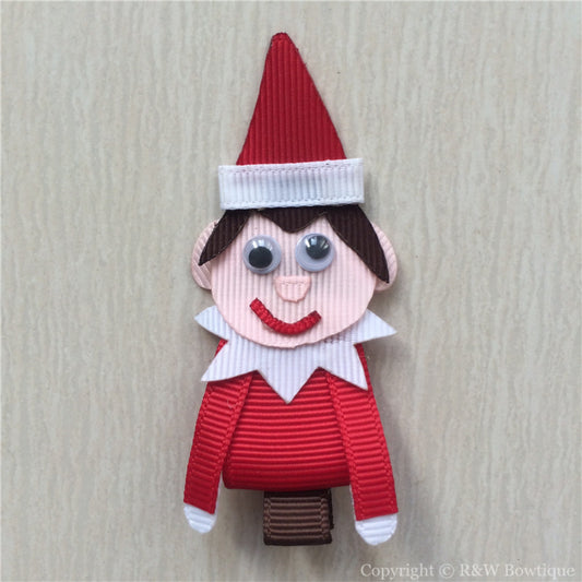 Elf on the Shelf Sculptured Hair Clip 