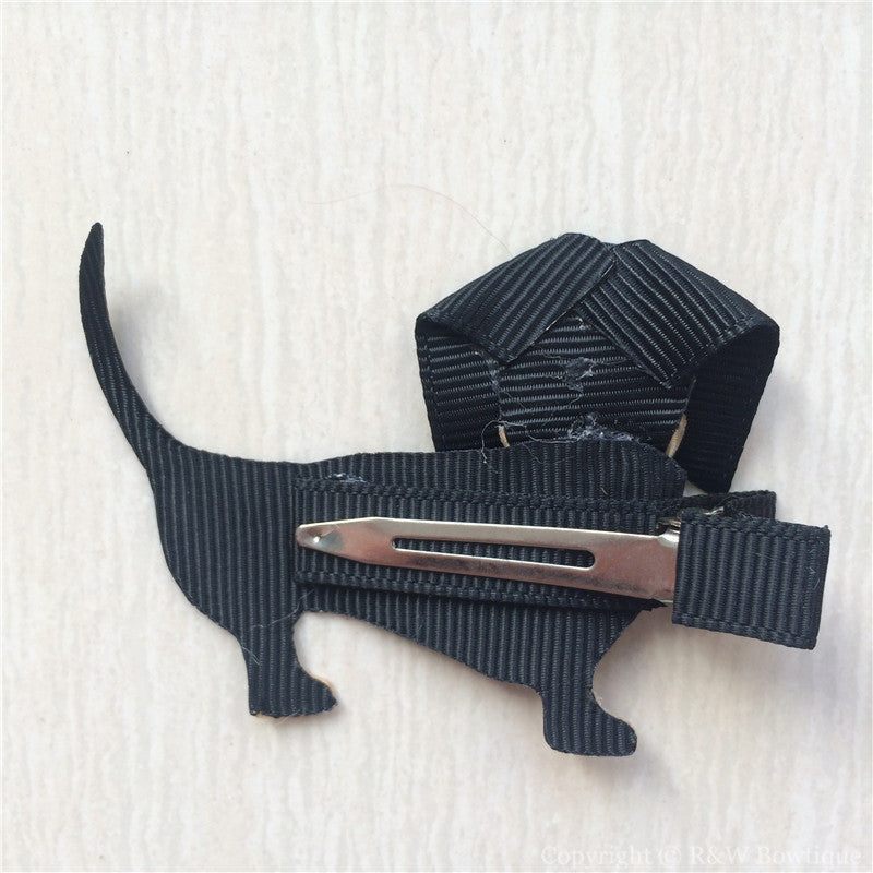 Dachshund #C Sculptured Hair Clip