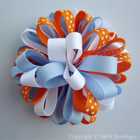 Little Goldfish Loopy Hair Bow