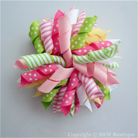 Petite Petals Korker Hair Bow