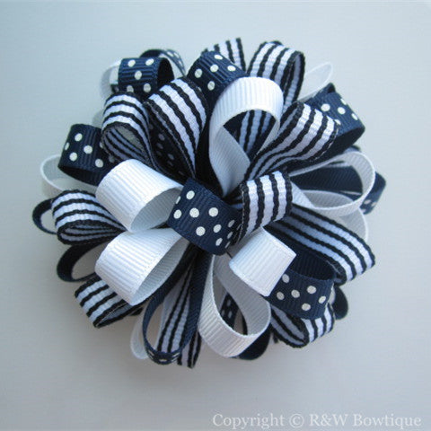 Plaid Perfect Loopy Hair Bow