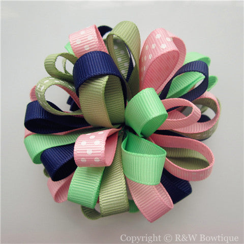 Pretty Pea Loopy Hair Bow