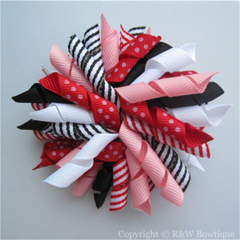 Pretty Poppies Korker Hair Bow