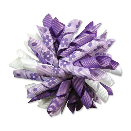 Sakura Lavender Korker Hair Bow